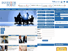 Tablet Screenshot of investorpointindia.com